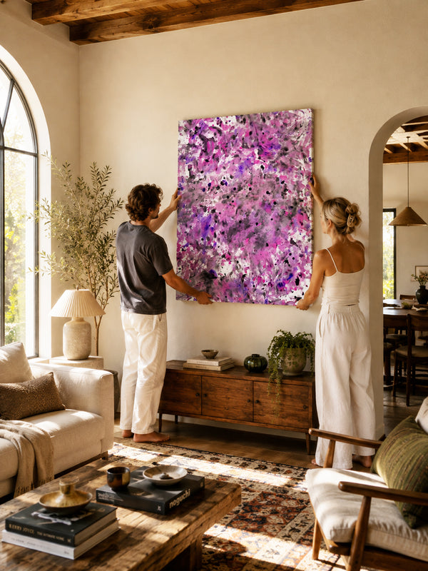 Colorful + Hanging Frame